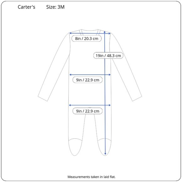 Carters Baby Red & White Striped Santa One-Piece Footed Pajamas Christmas Outfit - Picture 8 of 8